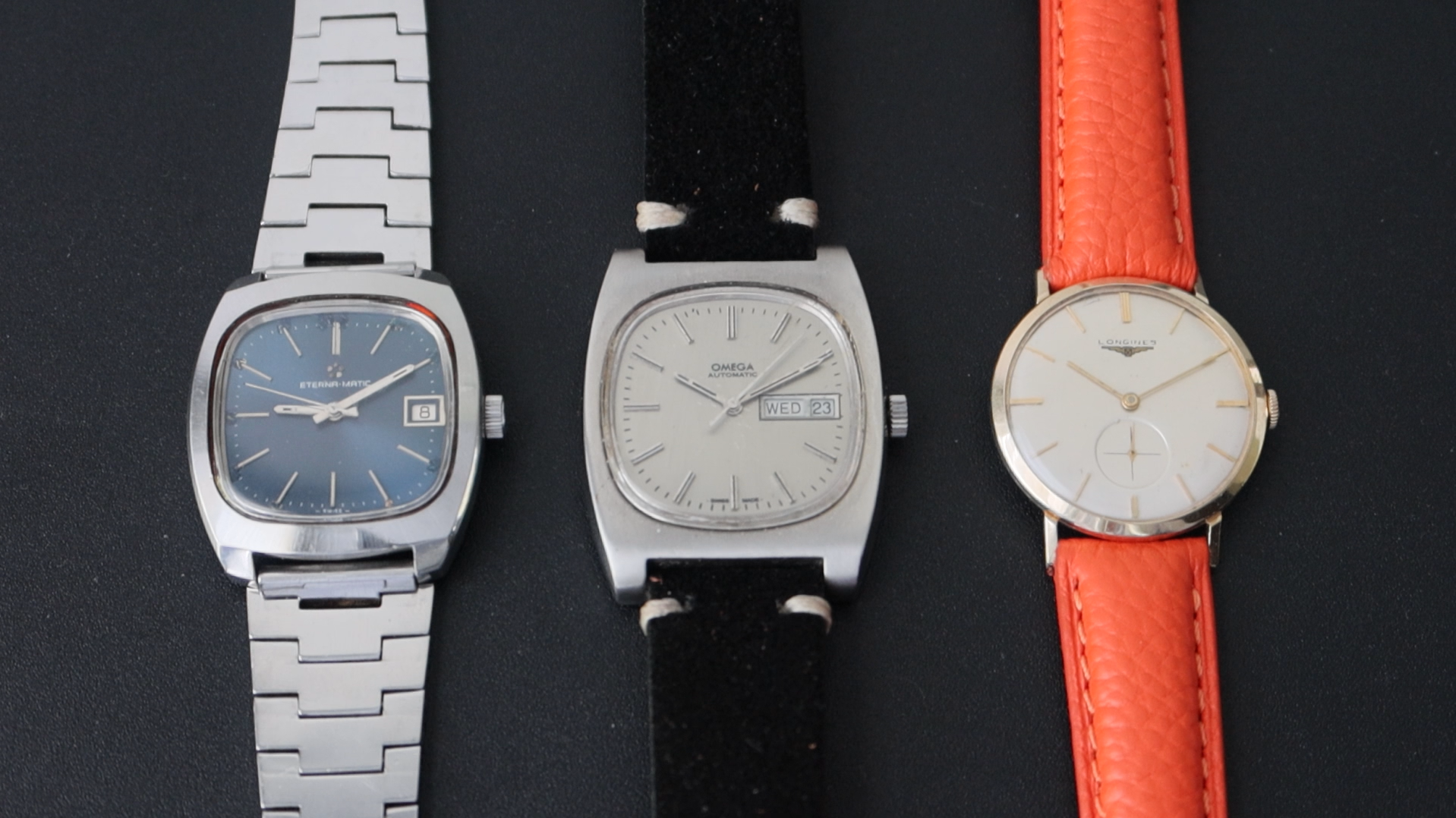 LONGINES vintage♡ LONGINES Small Second Original Dial Cal.12.68Z Manual Vintage